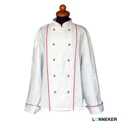 Unisex Σακάκι σεφ λευκό - Φούξ